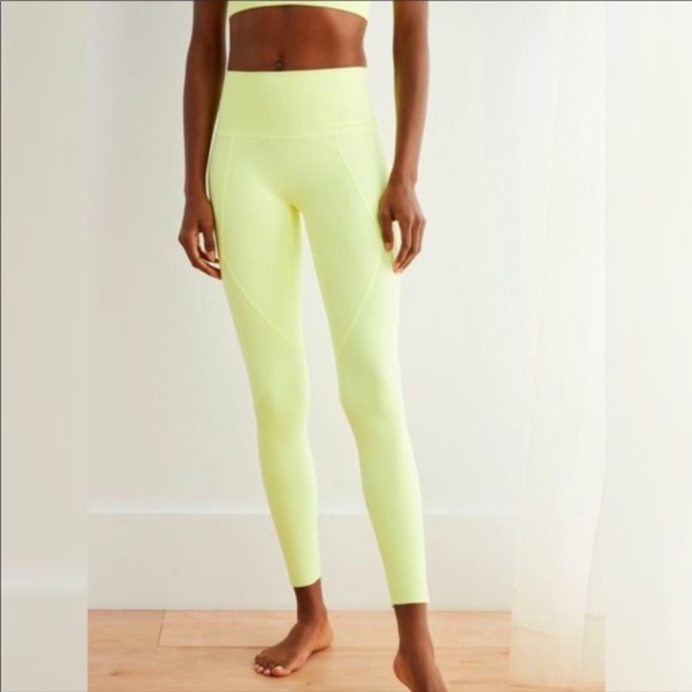 Aerie Neon Yellow Legging